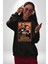 Godfather Italyan Mafyası Kadın Erkek Baskılı Üç Iplik Siyah Kapüşonlu Hodie Sweatshirt 1