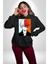 Shoto Todoroki Anime Karakteri Kadın Erkek Baskılı Üç Iplik Siyah Kapüşonlu Hodie Sweatshirt 1