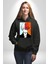 Shoto Todoroki Anime Karakteri Kadın Erkek Baskılı Üç Iplik Siyah Kapüşonlu Hodie Sweatshirt 4
