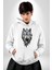 Havalı Kurt Özel Harekat Kadın Erkek Baskılı Üç Iplik Beyaz Kapüşonlu Hodie Sweatshirt 5
