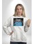 Boks Şampiyonu Muhammed Ali Kadın Erkek Baskılı Üç Iplik Beyaz Kapüşonlu Hodie Sweatshirt 1