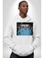 Boks Şampiyonu Muhammed Ali Kadın Erkek Baskılı Üç Iplik Beyaz Kapüşonlu Hodie Sweatshirt 4