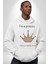 Ben Prensesim Prenses Tacı Kadın Erkek Baskılı Üç Iplik Beyaz Kapüşonlu Hodie Sweatshirt 2