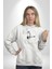 Vitruvius Adamı Gitarist Kadın Erkek Baskılı Üç Iplik Beyaz Kapüşonlu Hodie Sweatshirt 2