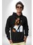 Tupac Rap Efsanesi Kadın Erkek Baskılı Üç Iplik Siyah Kapüşonlu Hodie Sweatshirt 3