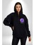 Mutlu Ulus Zehirlendi Sokak Tarzı Kadın Erkek Baskılı Fermuarlı Kapüşonlu Hırka Sweatshirt 2