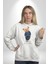 Bay Iyi Oyuncak Ayı Kadın Erkek Baskılı Üç Iplik Beyaz Kapüşonlu Hodie Sweatshirt 5