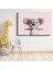 Sevimli Koala - Minimalist Dekoratif Kanvas Tablo 1