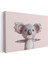 Sevimli Koala - Minimalist Dekoratif Kanvas Tablo 3