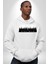 Vahşi Kal Karanlık Ormanlar Kadın Erkek Baskılı Üç Iplik Beyaz Kapüşonlu Hodie Sweatshirt 3