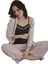 Kadın Pijama Takımı Sabahlıklı 2