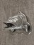 Turna Kafası Duvar Tablosu Pike Fishing Balıkçılık Metalik 17X17X17 Abs Malzeme 4
