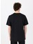 Bisiklet Yaka Baskılı Siyah Erkek T-Shirt M5SM-TST1298 5