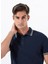 Polo Yaka Düz Lacivert Erkek T-Shirt ACE091252344_LAC 1