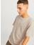 Bisiklet Yaka Bej Erkek T-Shirt 12217167_JPRBLUARCHIE Ss Tee Crew N 3