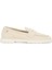 Deri Krem Kadın Loafer FW0FW08679 1