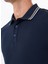Polo Yaka Düz Lacivert Erkek T-Shirt ACE091252344_LAC 4
