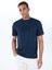 Bisiklet Yaka Lacivert Erkek T-Shirt Traın Lux Tee 1