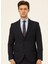 Normal Bel Slim Fit Lacivert Erkek Takım Elbise TK1000600259 1