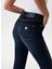 Yüksek Bel Düz Paça Regular Fit Mavi Kadın Denim Pantolon Sexy Straıght Power - Eco Vıscose B 3