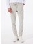 Bağlamalı Bel Normal Paça Slim Fit Gri Erkek Pantolon ACE001252272_GRI 2