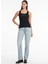 Siyah Kadın Standart Bluz Gj Tank Top Slım Rıb - Org Co Gunna 1