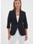 Standart Siyah Kadın Ceket 25YSL1460 1