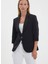 Standart Siyah Kadın Ceket 25YSL1460 2