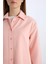Relax Fit Poplin Uzun Kollu Tesettür Gömlek Tunik D7341AX25SP 5