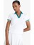 fit Standart Fit Polo Yaka Slogan Baskılı Sporcu Kısa Kollu TIŞÖRT E4310AX25SM 3