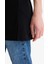 Regular Fit Bisiklet Yaka Basic Düz Kısa Kollu Siyah Tunik Tişört A8351AX25SP 5