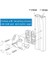 Hardware V6205 Magna Ltch N346-203 2-2/4" Magnalatch Otomatik Manyetik Yan Çekme Güvenlik Kapı Mandalı Siyah 3