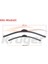 KRUGER-KRG-MS6040C - Arac Bazlı Sılecek Setı 600-400MM Fluence (L38) / Latıtude / Hyundaı I20 (Pb) / Kıa Cerato (Fe) / Mazda 2 (Dy) / Lancer / Navara 1