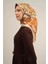 Desenli Saf Ipek Twill Eşarp 9315 3