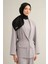 Desenli Saf Ipek Twill Eşarp 9348 2