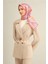 Desenli Saf Ipek Twill Eşarp 9323 3