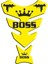 Universal Motosiklet Tank Pad Boss Sarı 1