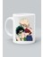 Izuku Midoriya Katsuki Bakugo Shoto Todoroki Karakter Anime Baskılı Beyaz Kupa Bardak 1