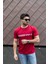 Erkek Kısa Kollu Nasa Baskı Basic Erkek T-Shirt 1