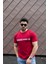 Erkek Kısa Kollu Nasa Baskı Basic Erkek T-Shirt 4