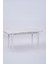 Nehir Beta Banklı Lak Panel Açılır Mutfak Masa Takımı 75 x 130 cm 5