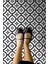 Wallpops FP2480 Comet Peel & Stick Yer Fayansı, Siyah, 10 Adet 2
