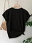 Anneler Günü Baskılı T-Shirt - Siyah 3