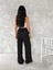 Ayrobin Oversize Pantalon - Siyah 2