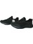 Siyah Lastikli Kadın Düz Taban Anarok Spor Ayakkabı 5