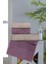 Jakarlı 4´lü 50X90 El Havlusu Lisa V2 1