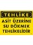 Tehlike Asit Üzerine Su Dökmek Tehlikelidir Uyarı Levhası 25X35 KOD:755 1