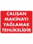 Çalışan Makinayı Yağlamak Tehlikelidir Uyarı Levhası 25X35 No: 216 1