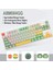 ABM084 Programlanabilir Esports Rgb Mekanik 3 Mode Kablosuz Klavye (Grı Yeşil) 3