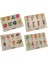 Ahşap Türkçe - Ingilizce 4lü Mega Set Bultak Puzzle Sayılar Şekiller Meslekler Hayvanlar 1